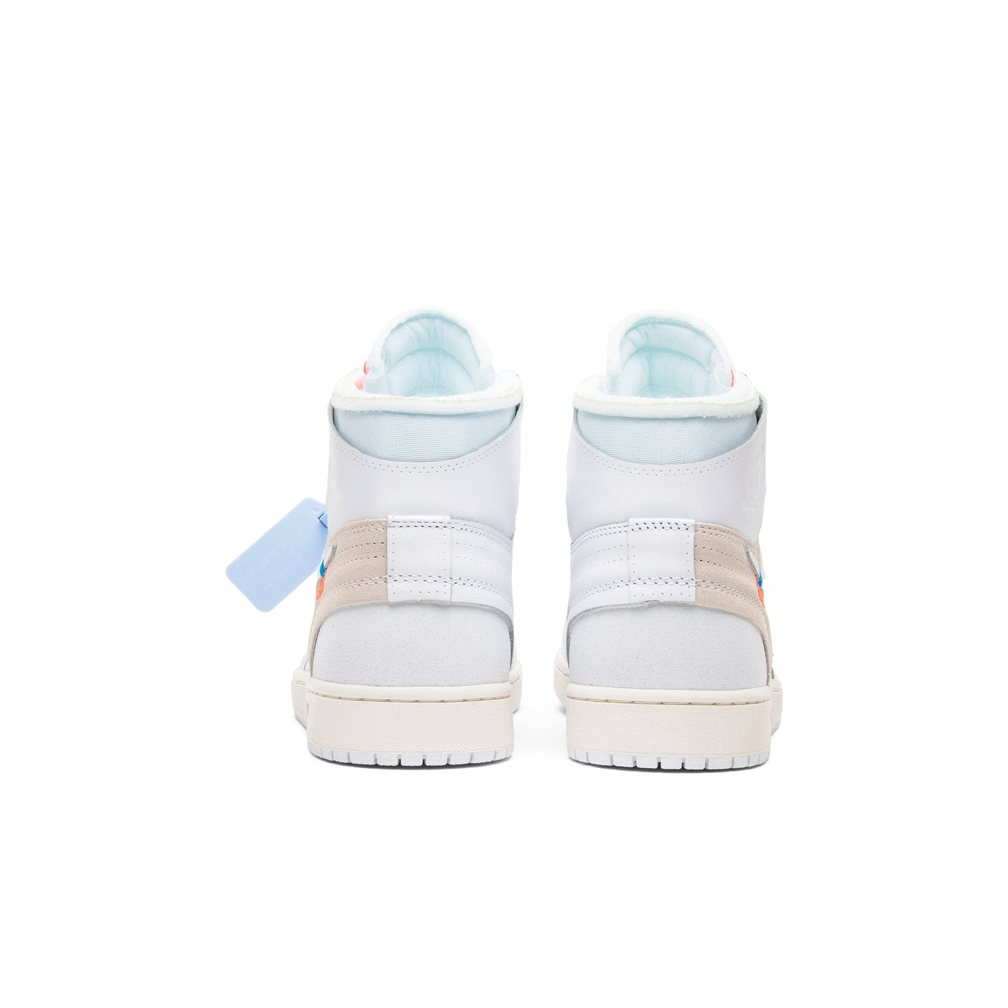 Off-White x Air Jordan 1 Retro High OG White 2018 AQ0818-100 Sneakers - Head-...