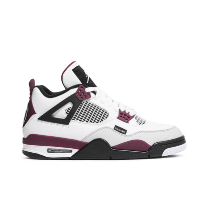Paris Saint-Germain x Air Jordan 4 Retro GS Bordeaux CZ6509-100 | Coveted Pair