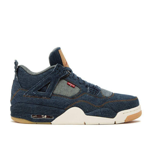 Levi’s x Air Jordan 4 Retro ‘Denim’ Revered Footwear Sneakers - Performance R...