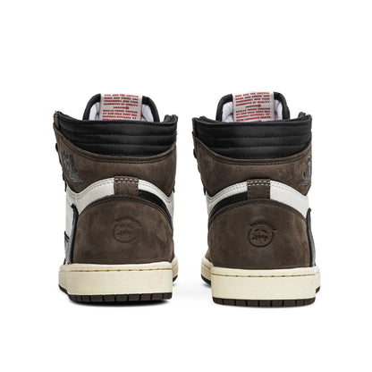 Travis Scott x Air Jordan 1 Retro High OG Mocha CD4487-100 Sneakers - Collabo...