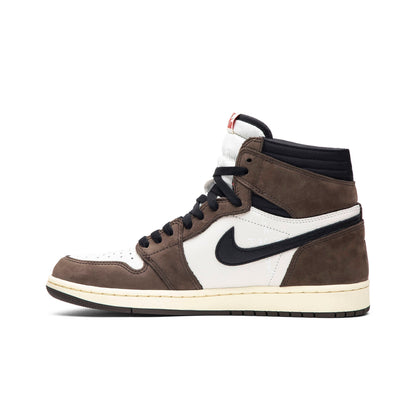 Travis Scott x Air Jordan 1 Retro High OG Mocha CD4487-100 Sneakers - Collabo...