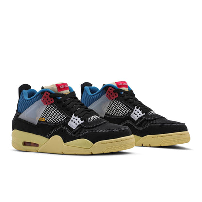 Union LA x Air Jordan 4 Retro Off Noir DC9533-001 Sneakers - Streetwear Essen...