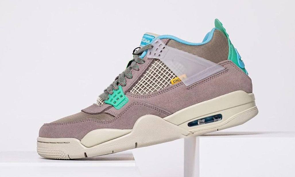 Union LA x Jordan 4 Retro Taupe Haze Sneakers - Head-Turner