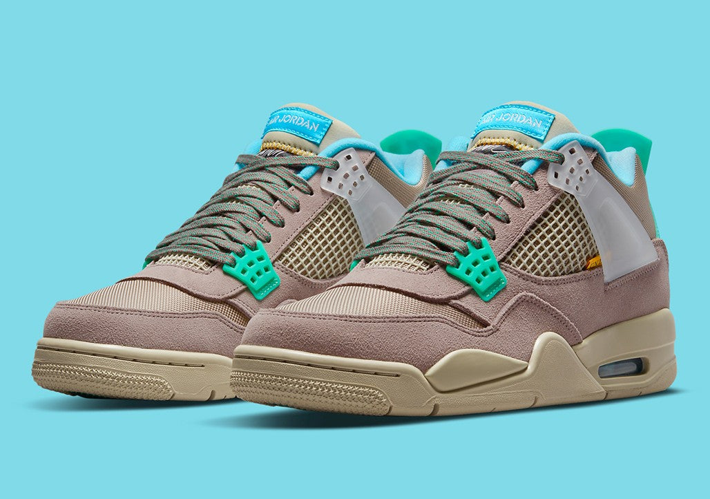 Union LA x Jordan 4 Retro Taupe Haze Sneakers - Head-Turner