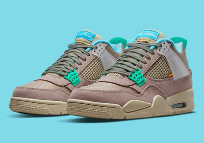 Union LA x Jordan 4 Retro Taupe Haze Sneakers - Head-Turner