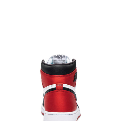 Wmns Air Jordan 1 Retro High ‘Satin Black Toe’ CD0461-016 Sneakers - Elite Ed...