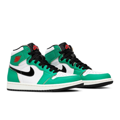 Wmns Air Jordan 1 Retro High OG Lucky Green DB4612-300 Sneakers - Heritage Ed...