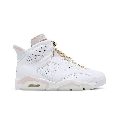 Wmns Air Jordan 6 Retro ‘Gold Hoops’ DH9696-100 Sneakers - Prime Pick