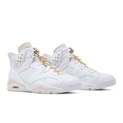 Wmns Air Jordan 6 Retro ‘Gold Hoops’ DH9696-100 Sneakers - Prime Pick
